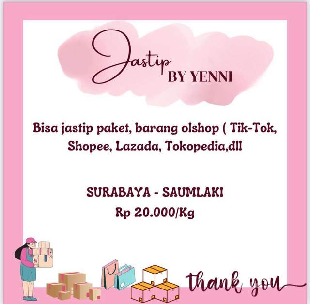 Jastip menjadi solusi untuk mendapat barang lebih mudah dari Daerah lain