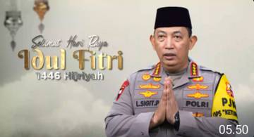 Kapolri Jenderal Pol LiKapolri : "Idul Fitri Jadi Momen Kebersamaan"