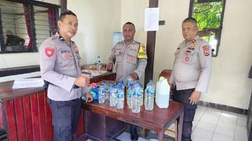 15 Liter Sopi Diamankan Polsek Tanimbar Selatan