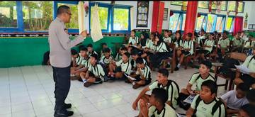 Polres Kepulauan Tanimbar sosialisasikan PPDB SMA Kemala Taruna Bhayangkara