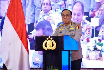 Kick Off Penerimaan Terpadu Polri 2025