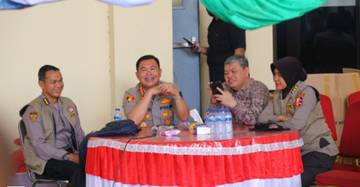 Polisi Buka Posko Pelayanan Bagi  Korban Kebakaran