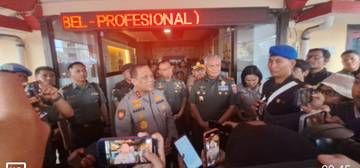 Mapolres Tarakan Diserang, Polri-TNI Tetap Solid
