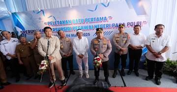 Groundbreaking Serentak Rumah Subsidi Polri