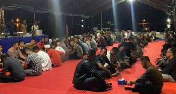Danlanal Saumlaki Gelar Giat Buka Puasa Bersama