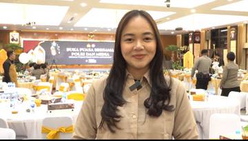 Polri Bersinergi Dengan Jurnalis Berbagi Takjil 