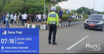 Polres Kepulauan Tanimbar Amankan Pembukaan Hari Besar Gerejawi