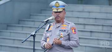 Korlantas Polri Gelar Apel dan Halal Bihalal 