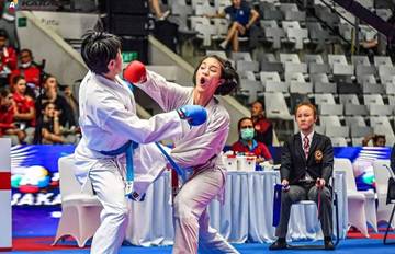 Bripda Jesika Sabet Medali Emas Kejuaraan Karate Malaysia