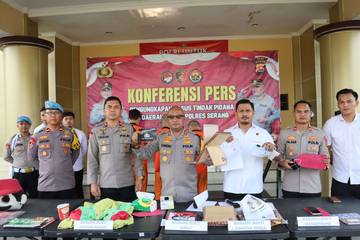 Polres Serang Amankan 66 Preman Dalam Operasi Premanisme