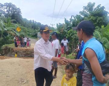  Jembatan Ambruk di Arui Bab,Dorong Akses Alternatif.