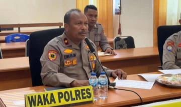 Wakapolres Kepulauan Tanimbar Berikan Arahan Melalui Zoom Meeting