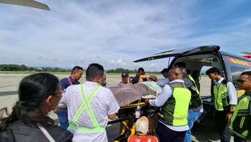 Helikopter AW 189 Polri Melaksanakan Pelayanan Penerbangan Kepresidenan