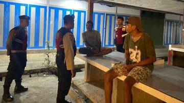 Sat Lantas Polres Kepulauan Tanimbar Lakukan Patroli Malam