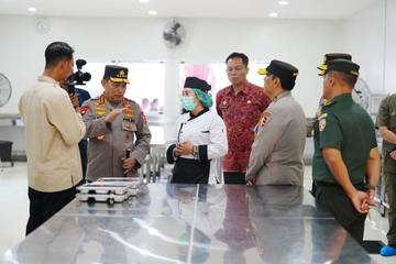 Kapolri Tinjau SPPG Polda Bali