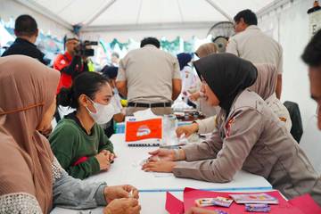 Kapolri Sapa Dan Berbaur Dengan Masyarakat Di CFD