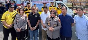 Polda Lampung Jual Beras Sebanyak 2,2 Ton