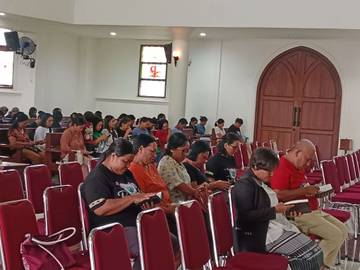 Pengasuh SMTPI Jemaat GPM Saumlaki Rutin Lakukan Pembimbingan