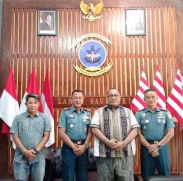 Gereja Katolik Doakan tugas pelayanan Danlanal saumlaki dan TNI AL   