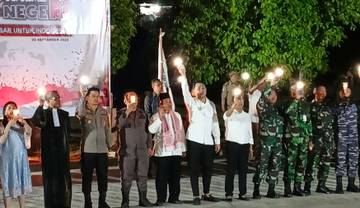  Bupati Tanimbar Serukan Damai dalam Doa Bersama UntukNegeri. ‎