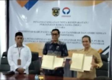  Sinergi Pemkab Tanimbar–Ombudsman MoU untuk Perkuat KepatuhanLayananPublik