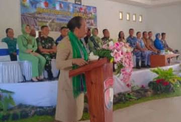  Wabup Tanimbar Buka Pengobatan Massal di HUT ke-80 TNI ‎