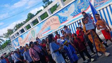 Berbagai Perlombaan Menyongsong HUT Anak Dan Remaja Tual