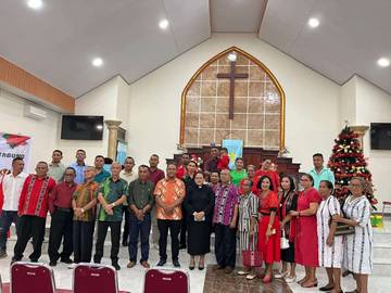Penuh Hikmat, IMAN Saumlaki Gelar Perayaan Natal Bersama