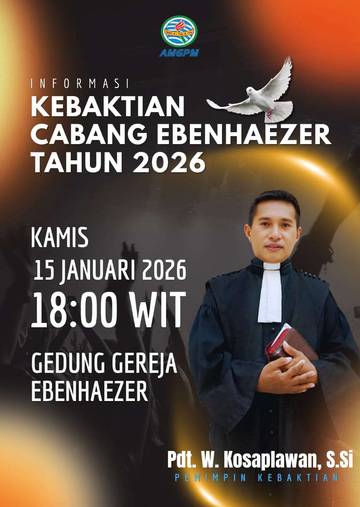 Kebaktian AMGPM Cabang Ebenhaezer dan Pembukaan PKJD 2026