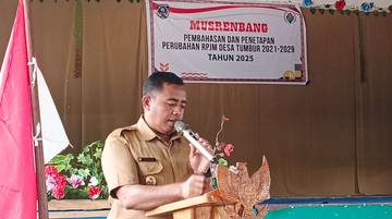   Setiap Keputusan Dalam Hasil MusyawaraH  Menjadi Dorongan Dalam Pembangunan Desa   