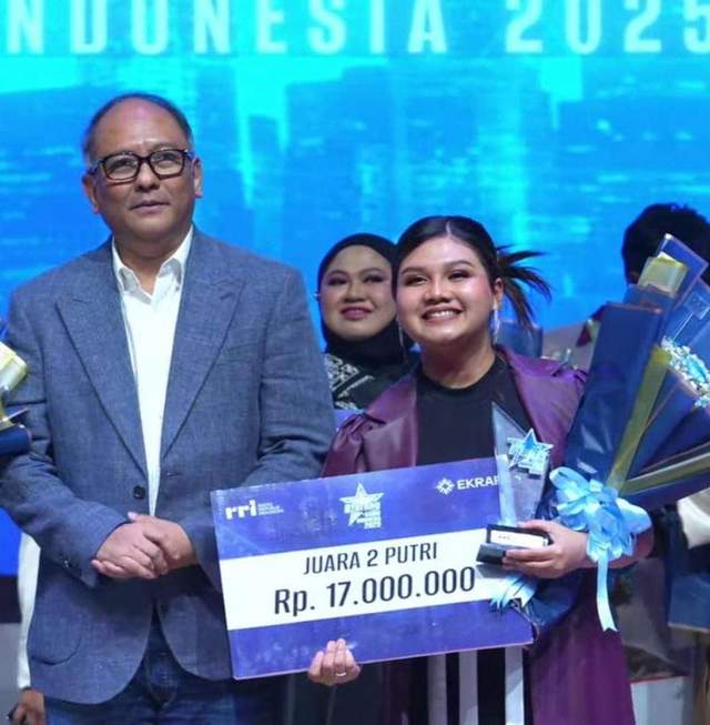 Mahasiswa USM, Anastasia Juara 2 Bintang Radio Nasional 