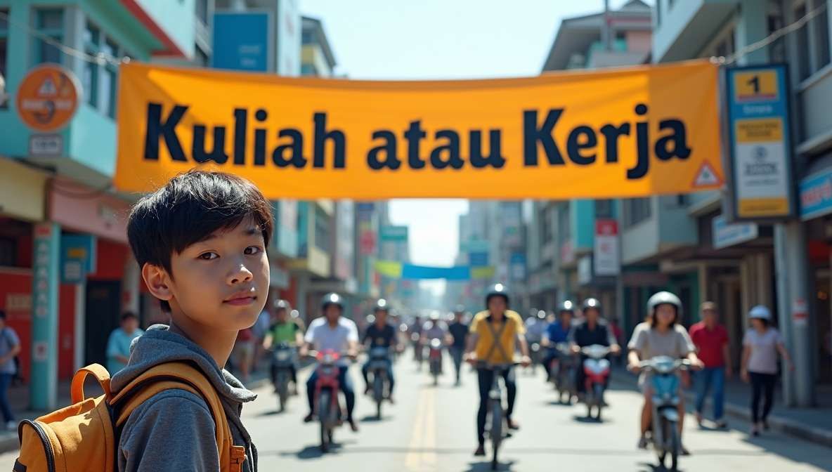Memilih Kuliah atau Bekerja Setelah Lulus Sekolah