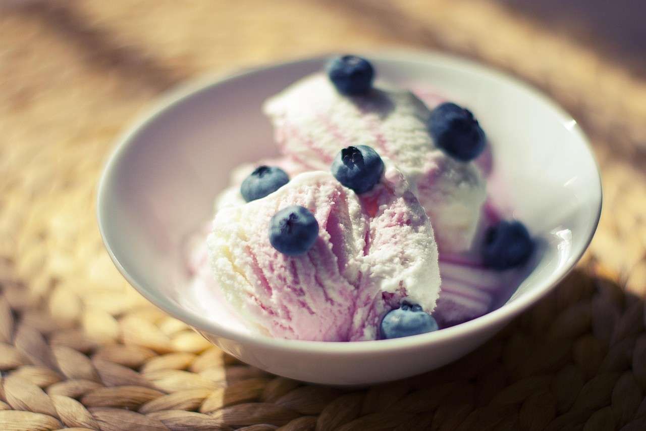 Potensi Usaha Dessert dari Semangkuk Es Krim Blueberry