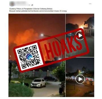 Kebakaran Gudang Peluru Sebabkan Korban 15 Orang .