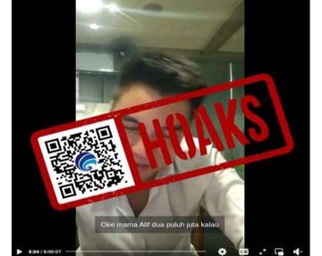 Hoaks, Baim Wong Transfer 5 Juta Secara Acak Untuk 200 Orang Tercepat yang Mengucapkan "HADIR"