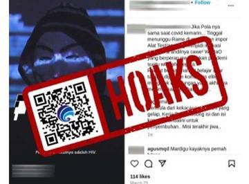Hoaks, HIV Menjadi Pandemi Berikutnya Menggantikan Covid-19