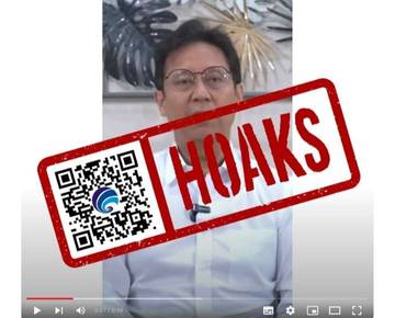 Hoaks, Menteri Kesehatan Budi Gunadi Sadikin Mempromosikan Obat Hipertensi.