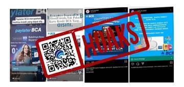 Hoaks, Iklan Ajakan Mendaftar Paylater BCA dan Upgrade Kartu Kredit BCA.
