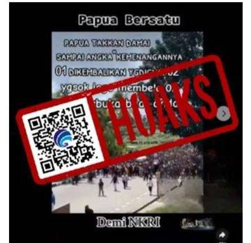 Hoaks, Video Unjuk Rasa Warga Provinsi Papua Terkait Pencurian Suara pada Pemilihan Presiden 2024