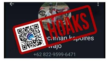 Hoaks, Kapolres Wajo Tawarkan Mobil Bekas Lewat WhatsApp