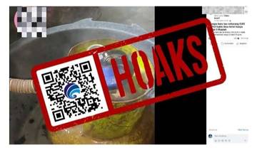 Hoaks, Gas LPG Bisa Terisi Kembali dengan Disiram Air Panas.