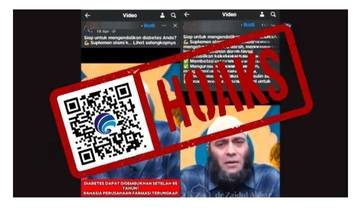 Hoaks, dr. Zaidul Akbar Rekomendasikan Suplemen untuk Obati Penyakit Diabetes