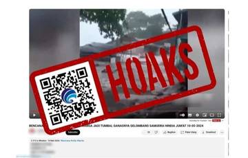 Hoaks, Ribuan Warga Jadi Tumbal Gelombang Tinggi Samudra Hindia.