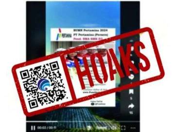 Hoaks, Lowongan Kerja di PT Pertamina (Persero) pada Mei 2024.