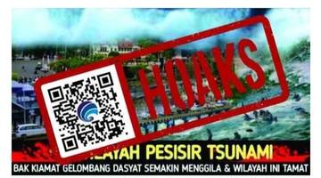 Hoaks, Tsunami di Maluku pada 17 Mei 2024.