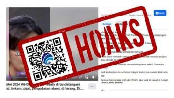 Hoaks, Penerapan Denda Rp500 Juta pada Pengobatan Alternatif.