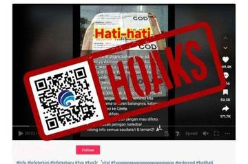 Hoaks, Paket Berisi Narkoba Berasal dari Cina