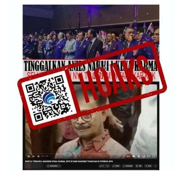 Hoaks, Seluruh Anggota DPR RI NasDem Terancam Ditangkap KPK