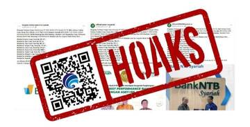 Hoaks, Undian Berhadiah Mengatasnamakan Bank NTB Syariah