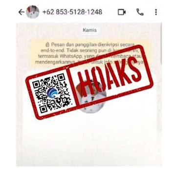 Hoaks,  Akun WhatsApp Mengatasnamakan Wakil Bupati Kabupaten Asahan.